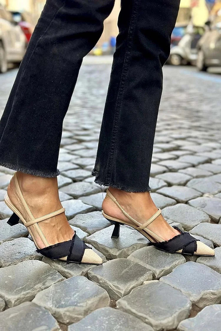 LUCREZIA | ELEGANT SLINGBACK PUMP