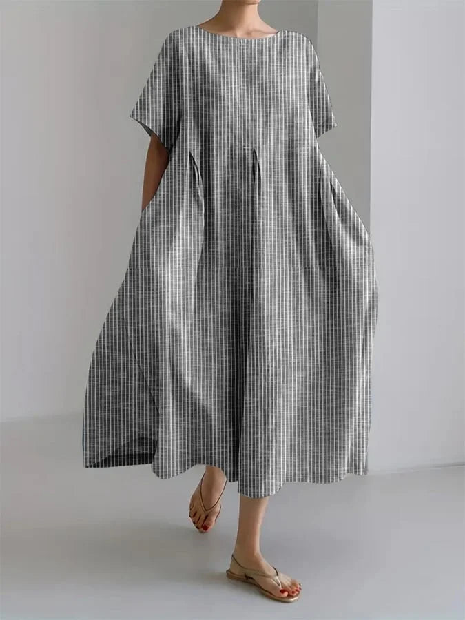 Sleeveless Striped Dress for Easy Fashion