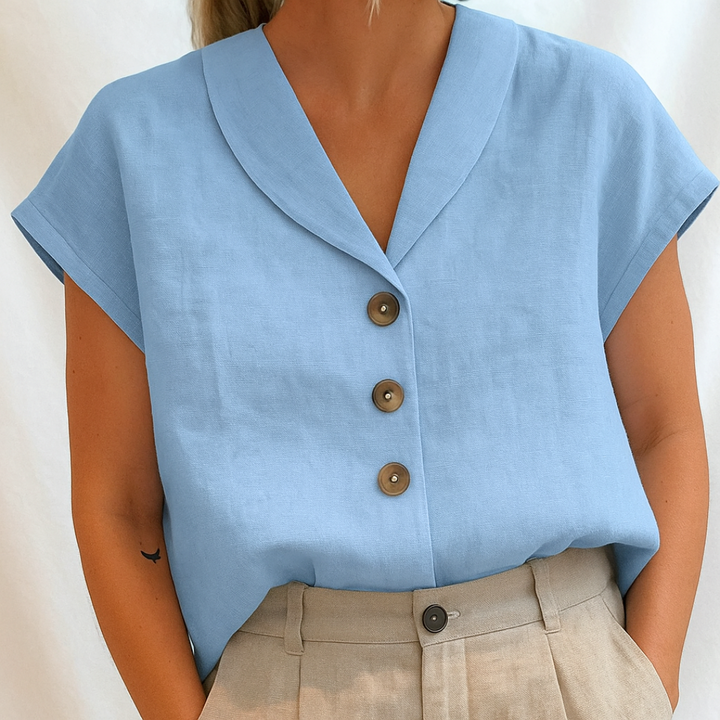 Saara™ | Timeless and elegant blouse for everyday and summer moments