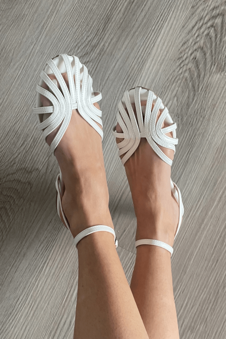 GINEVRA | BALLET FLATS WITH WOVEN DETAIL