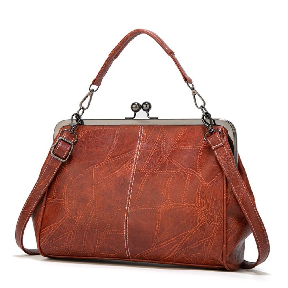 Mila | Vintage Flap Closure Handbag