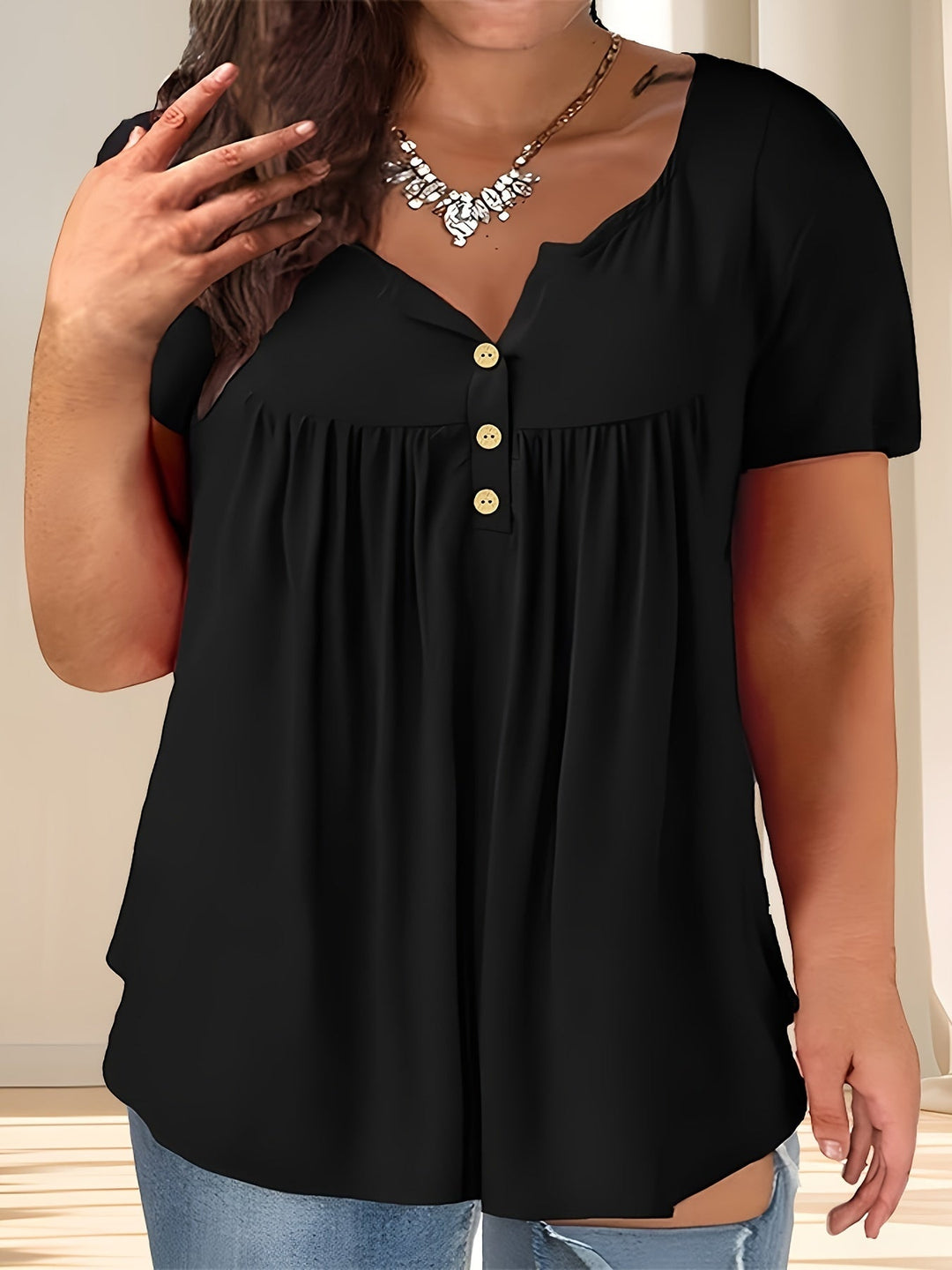 Hilla™ | Fresh and Relaxed Blouse for Summer Days