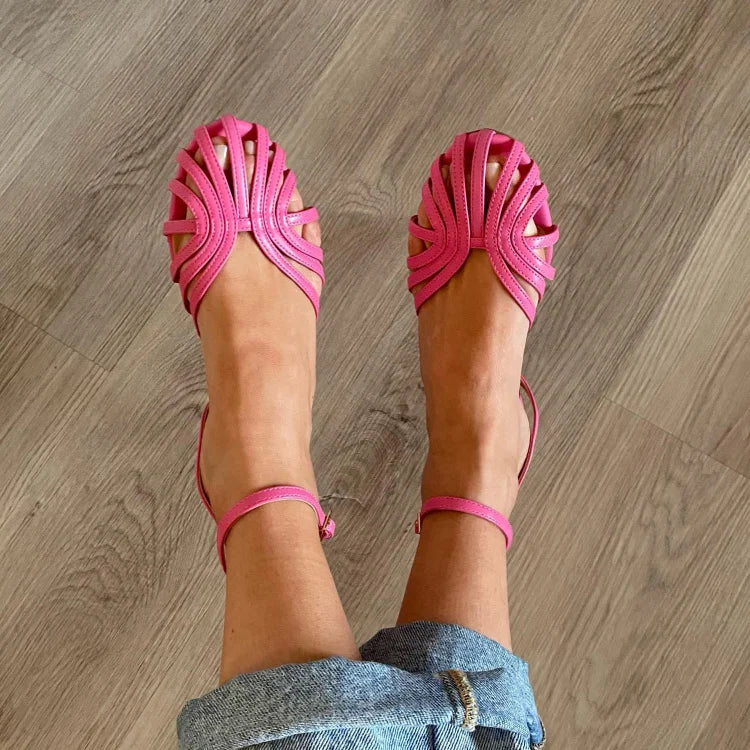 GINEVRA | BALLET FLATS WITH WOVEN DETAIL