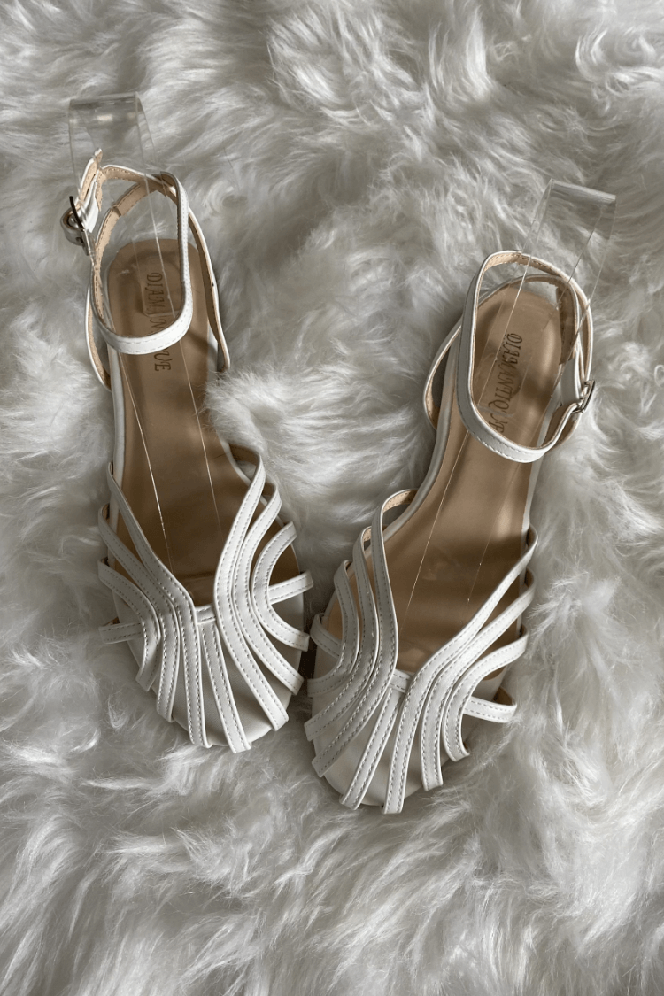 GINEVRA | BALLET FLATS WITH WOVEN DETAIL