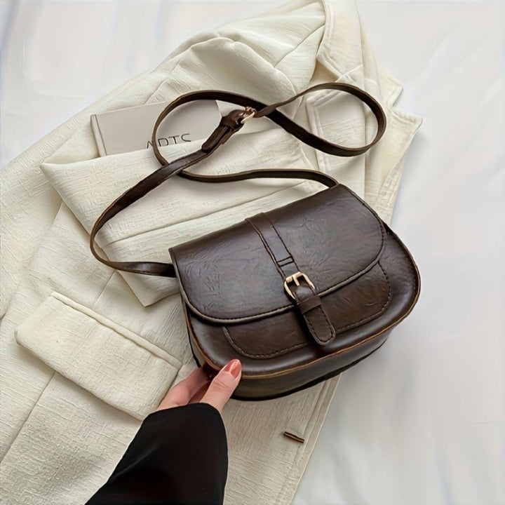 Evelyn™ | Classic Saddle-Shaped Crossbody Bag