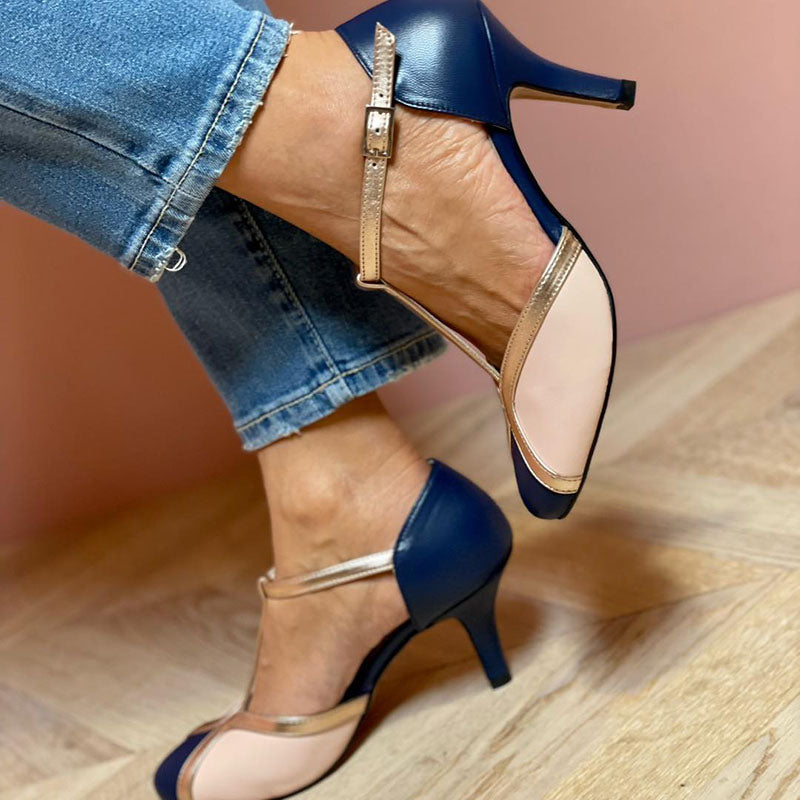 Alessia™ | Colorful and Comfortable T-Strap Shoes