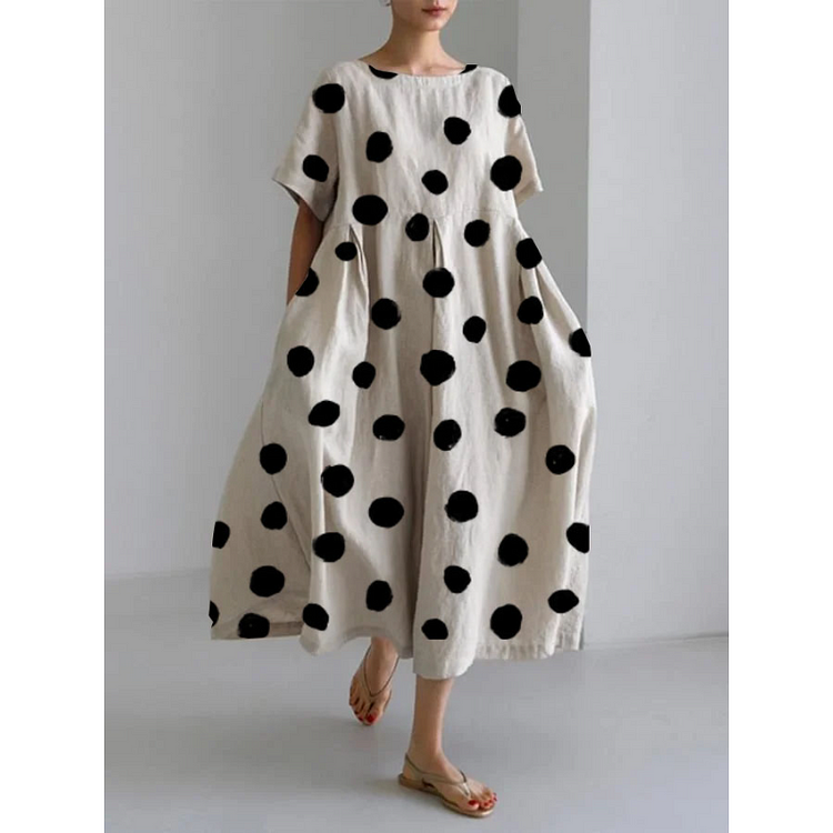 Chic and Stylish Polka Dot Dress for Any Occasion