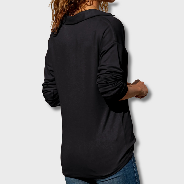 Carole™ - Chic Long-Sleeved Top