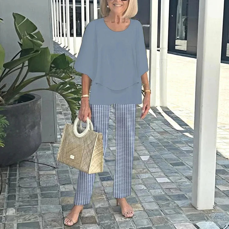 Kate – Trendy two-piece printed set