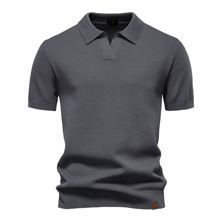 Caleb – Structured polo shirt