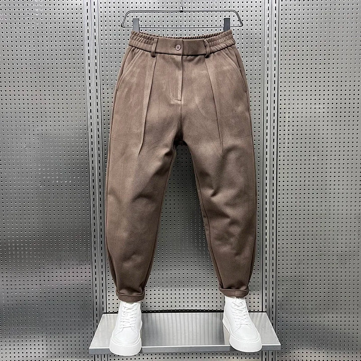 Eli - Elegant Mélange Trousers