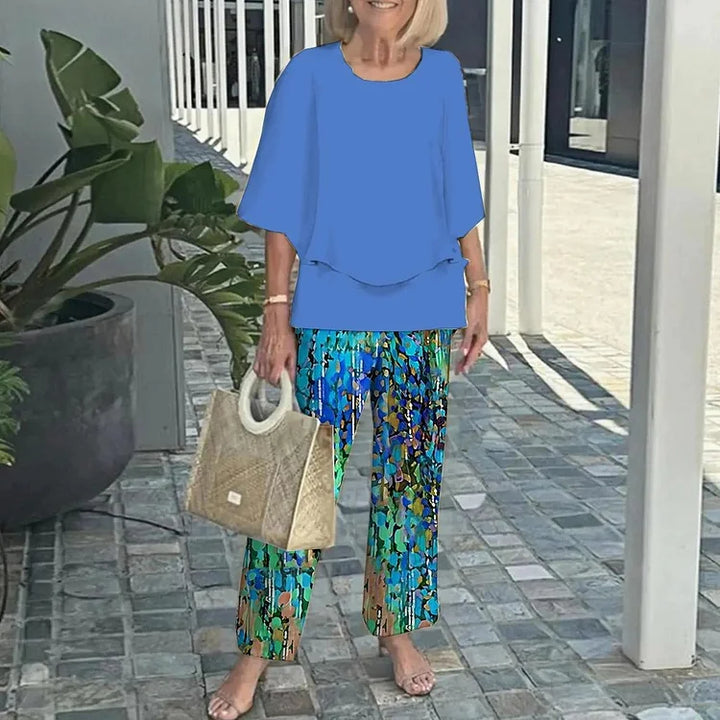 Kate – Trendy two-piece printed set