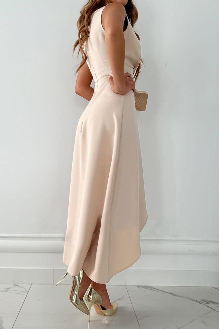 Grace – Elegant Wrap Dress with V-Neck
