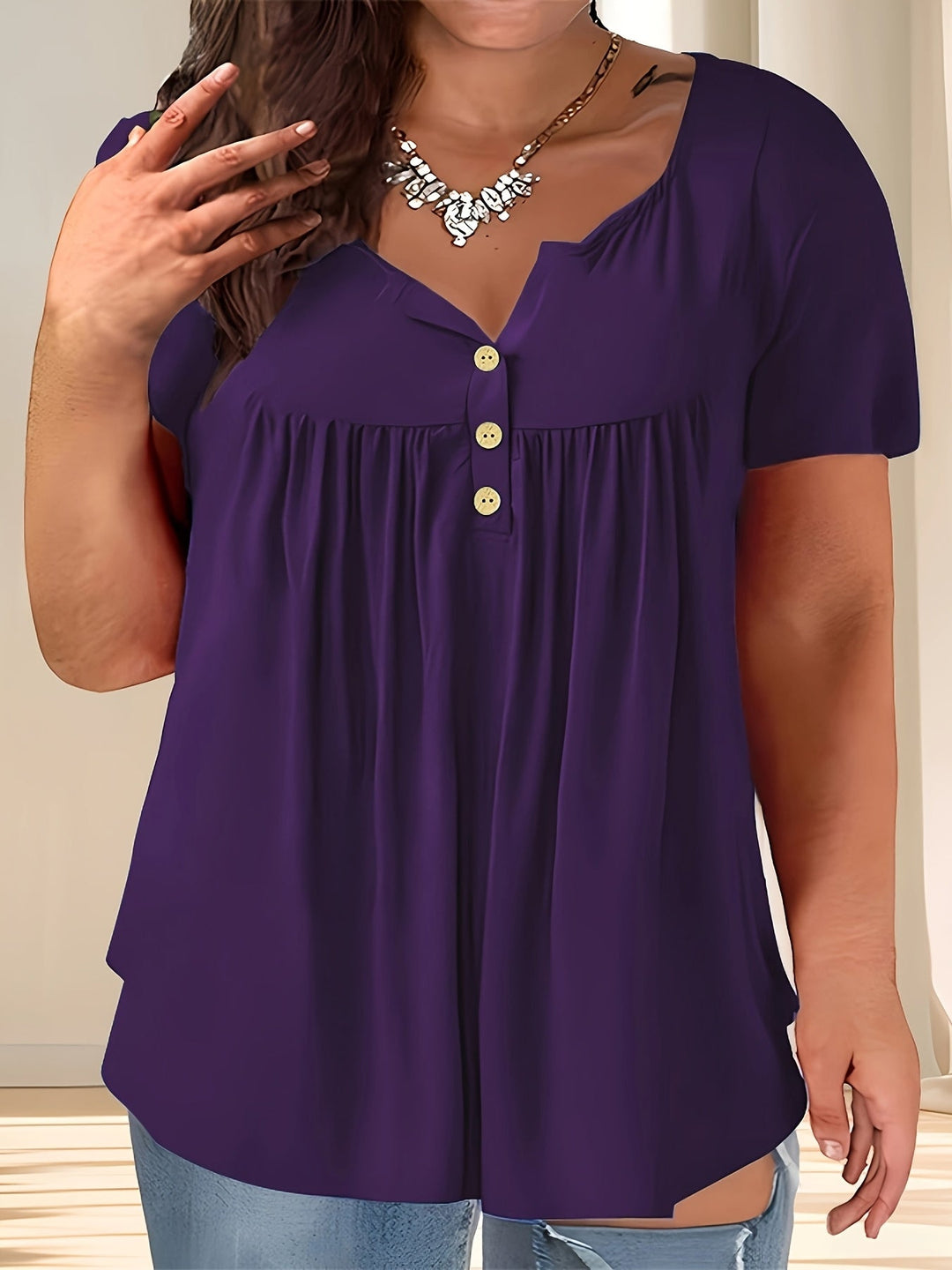 Hilla™ | Fresh and Relaxed Blouse for Summer Days