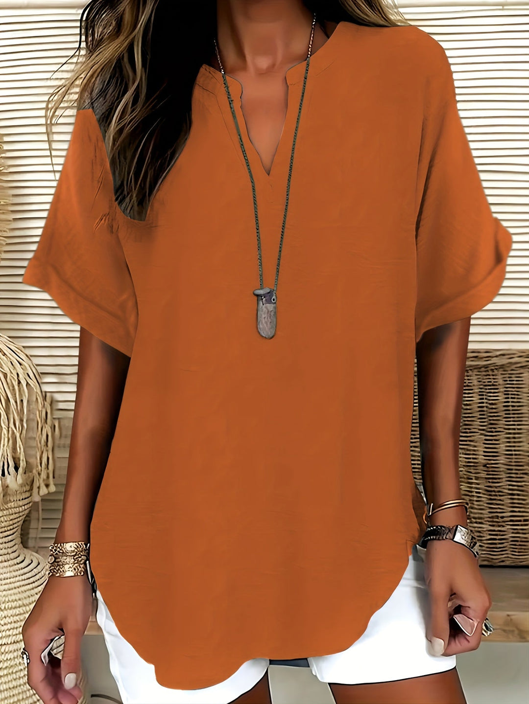 Noora™ | Fresh and Relaxed Blouse for Summer Days