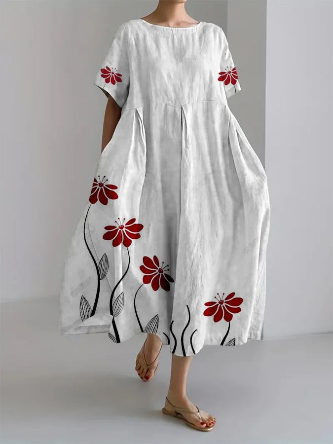 Elegant Soft Floral Dress for a Chic and Feminine Look