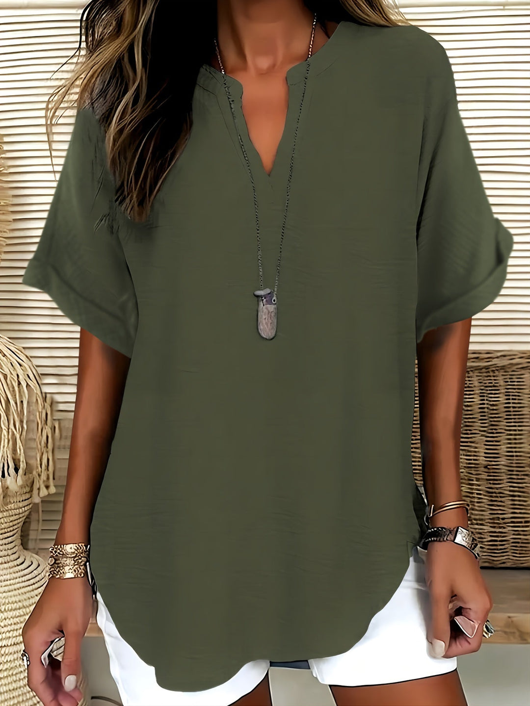 Noora™ | Fresh and Relaxed Blouse for Summer Days