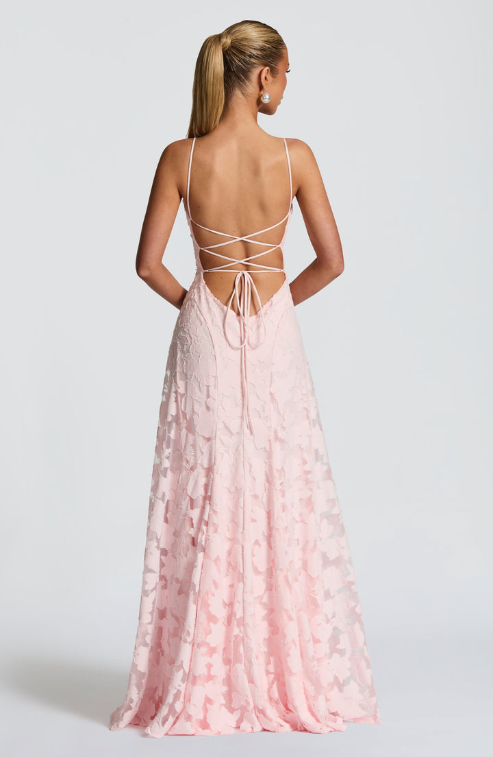 Zariah - Lace Corset Maxi Dress