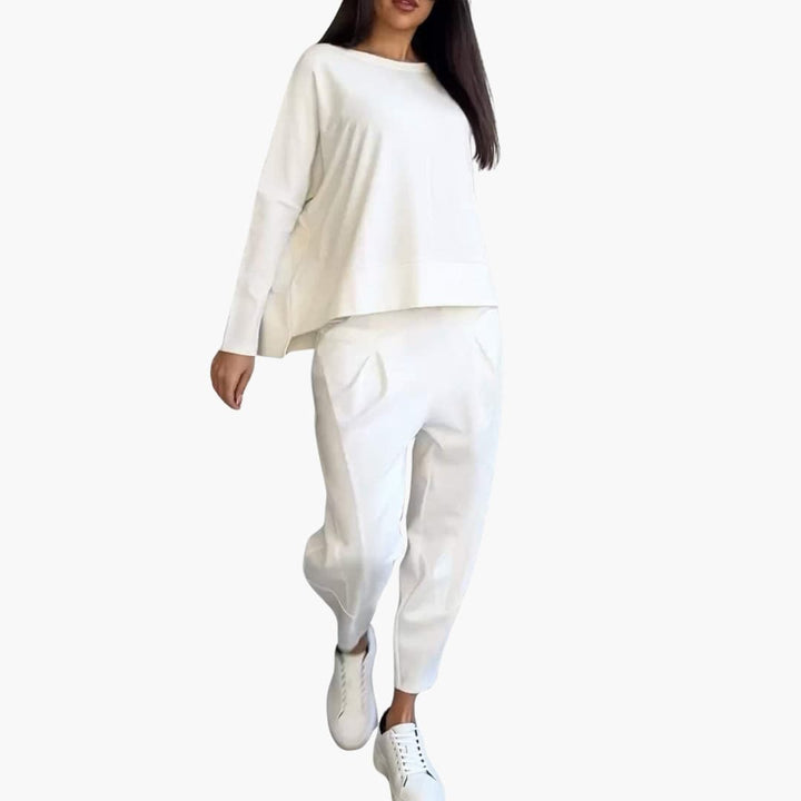 Hazel - Minimalist Casual Women’s Two-Piece Set