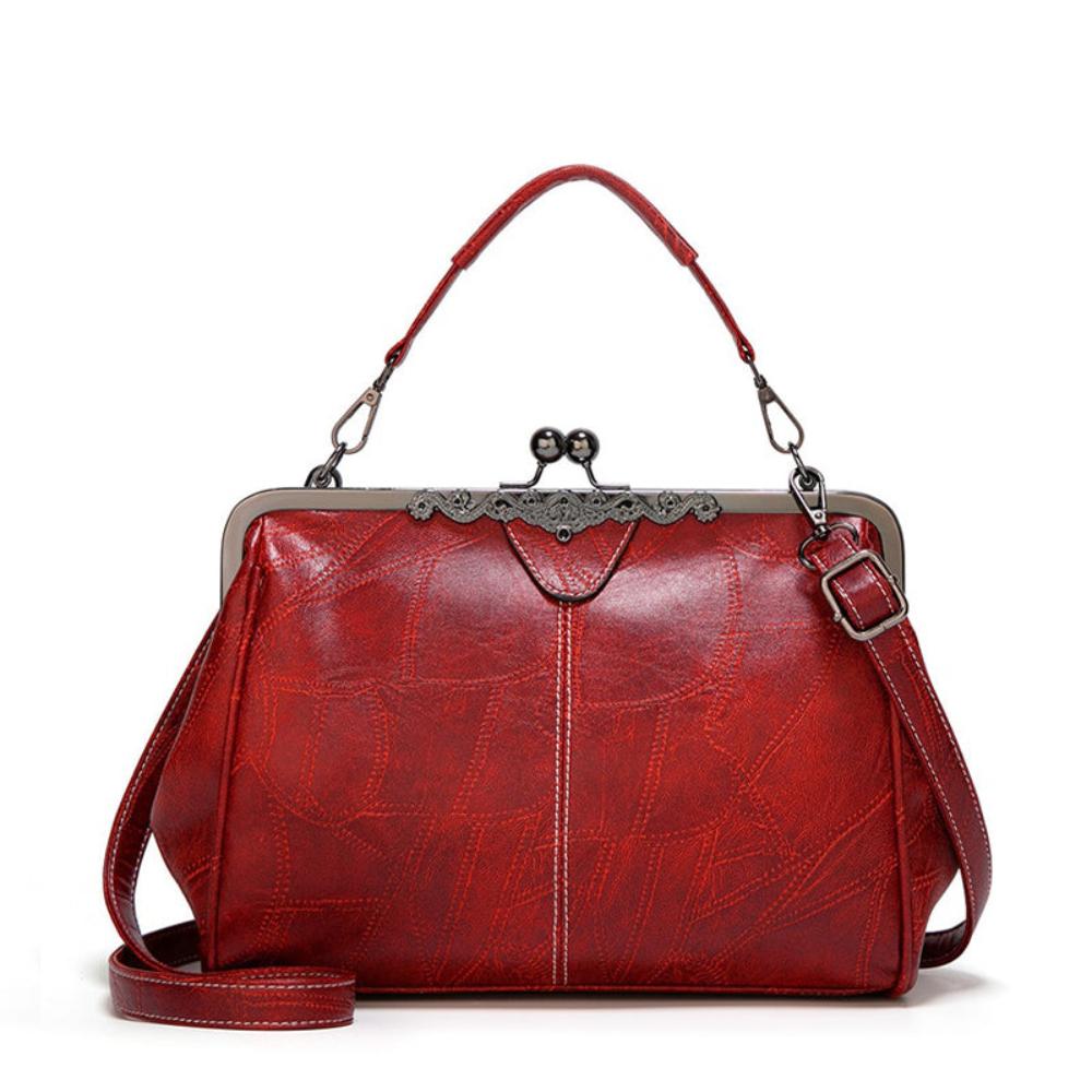 Mila | Vintage Flap Closure Handbag