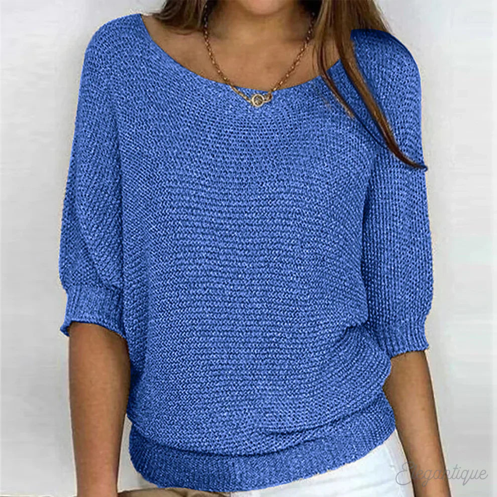 Sue™- Relaxed Knit Top
