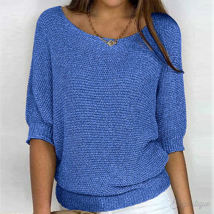 Sue™- Relaxed Knit Top