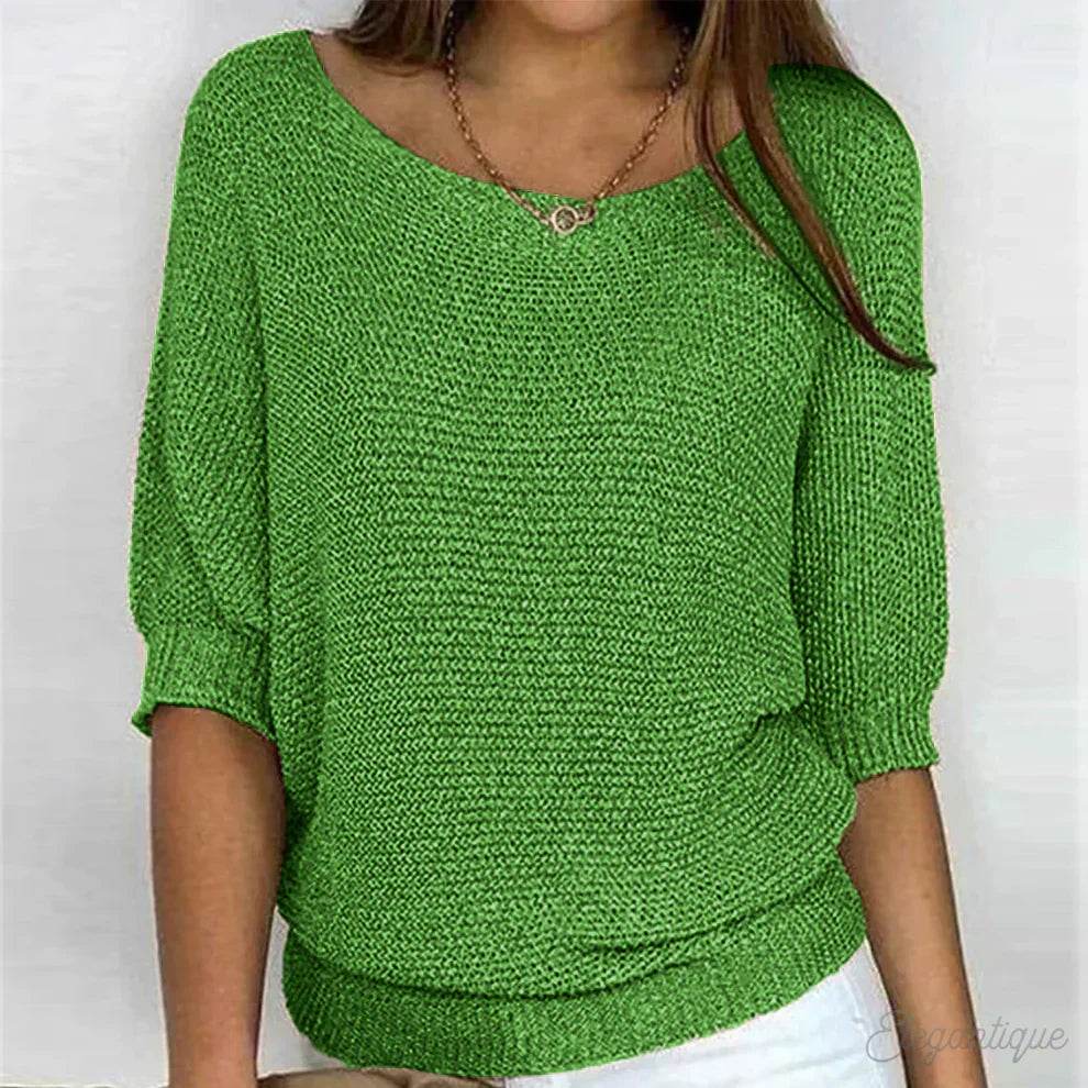 Sue™- Relaxed Knit Top