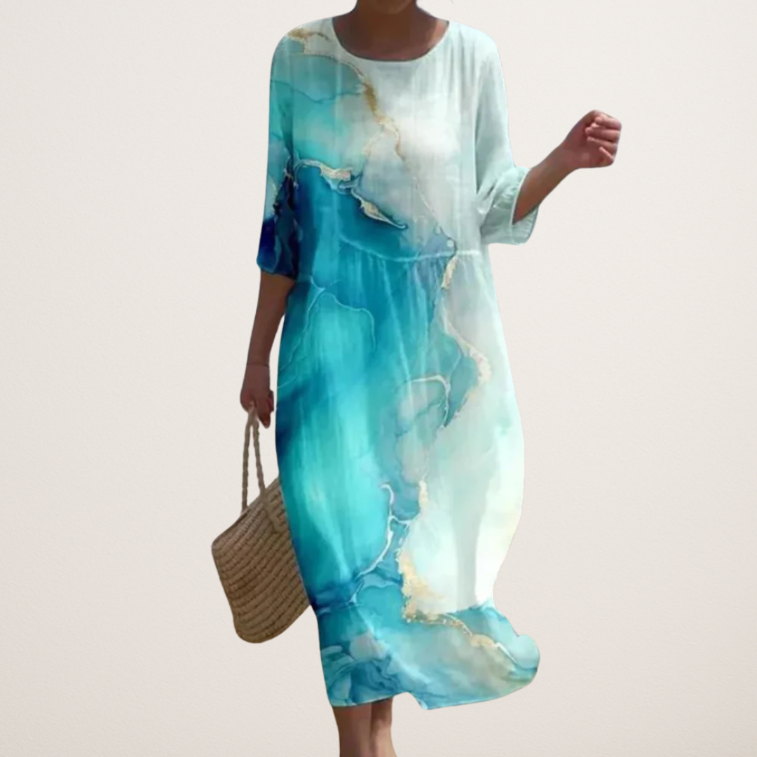 Teagan - Dresses that hide your tummy and highlight your elegance