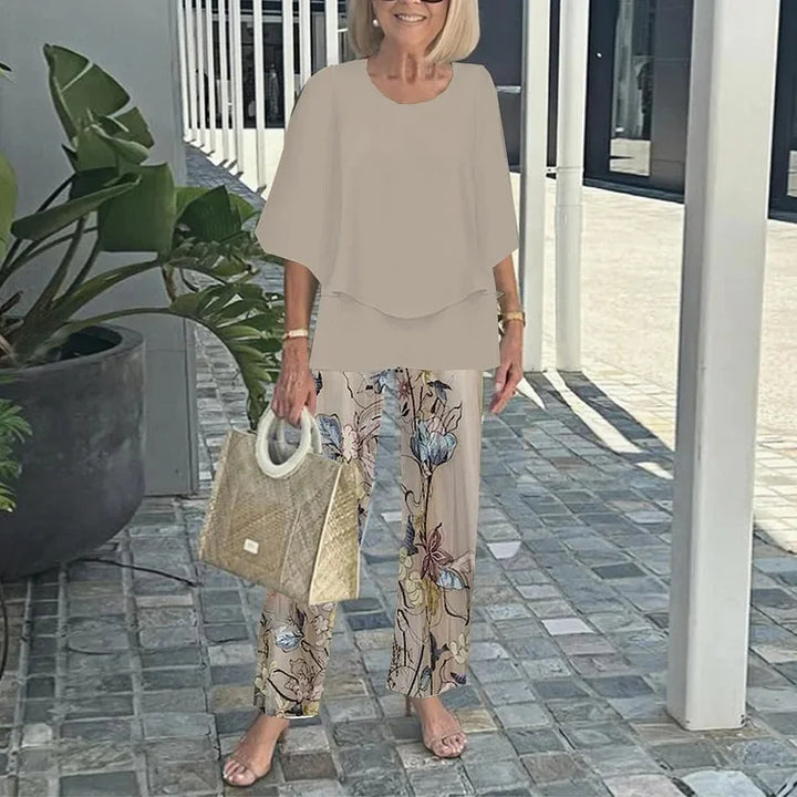 Kate – Trendy two-piece printed set