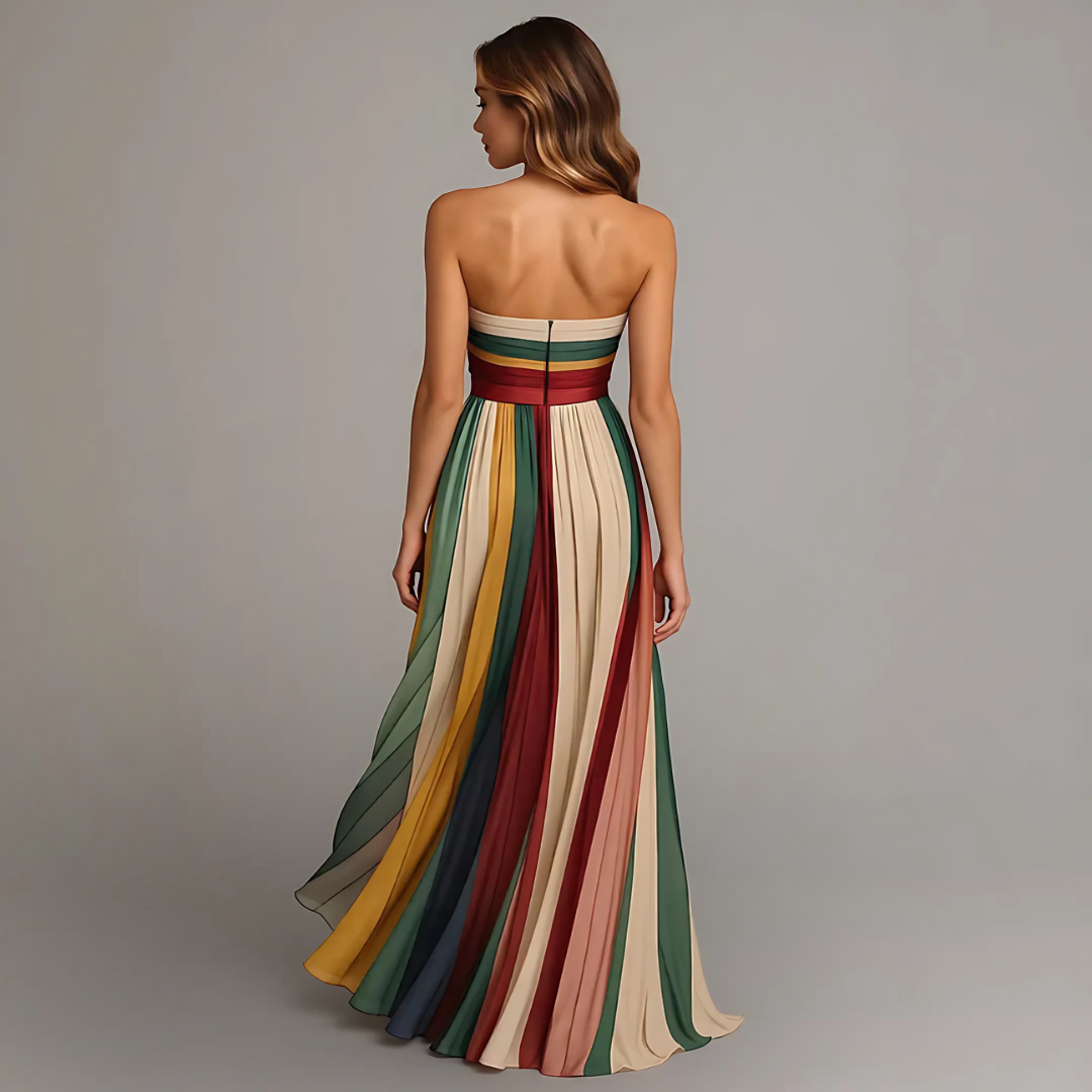 Stella  - Colorful sleeveless dress