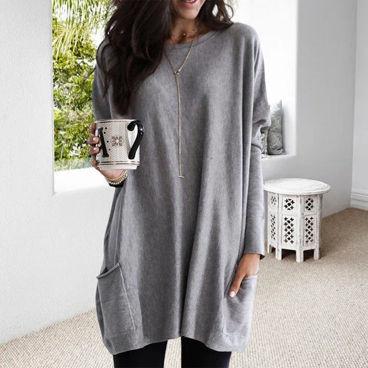 Charlotte - Oversized round neck Jumper for Women