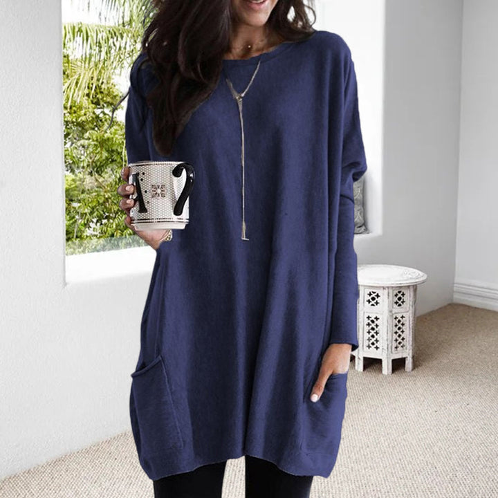 Charlotte - Oversized round neck Jumper for Women