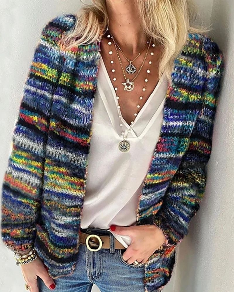 Chloe - Colorful Cardigan
