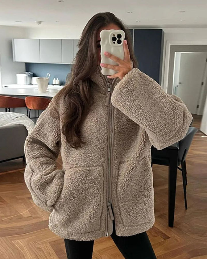RUBY - STYLISH TEDDY JACKET