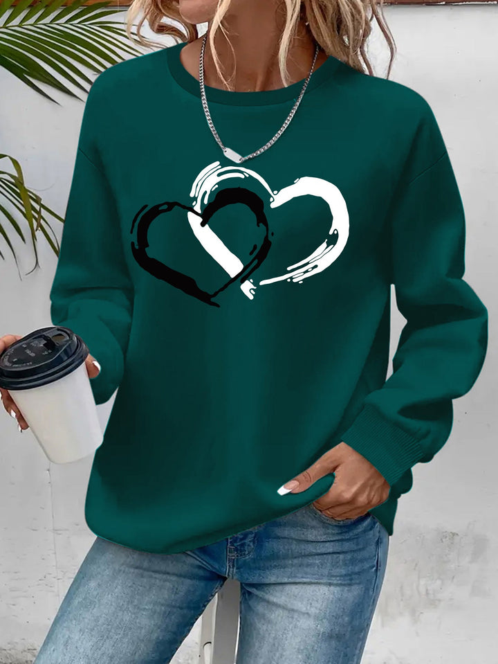 Eliza - Elegant Heart Sweater