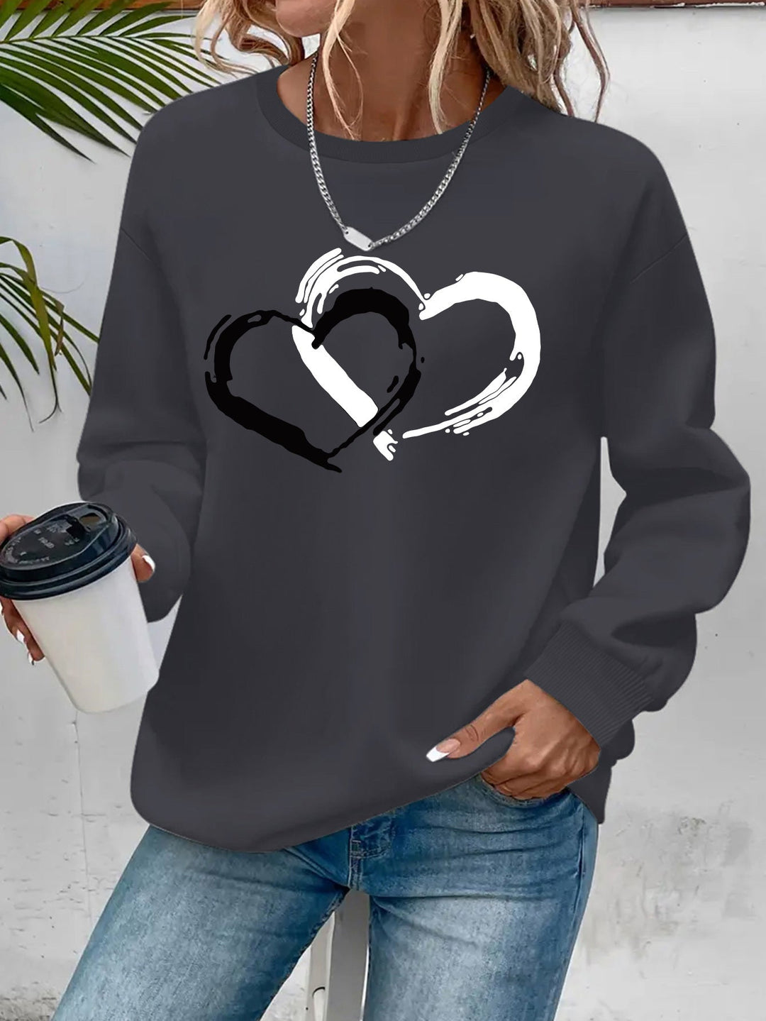 Eliza - Elegant Heart Sweater