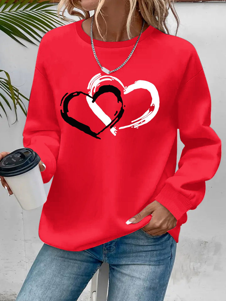 Eliza - Elegant Heart Sweater