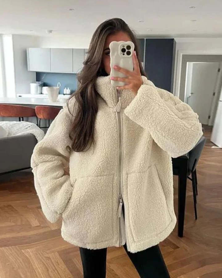 RUBY - STYLISH TEDDY JACKET