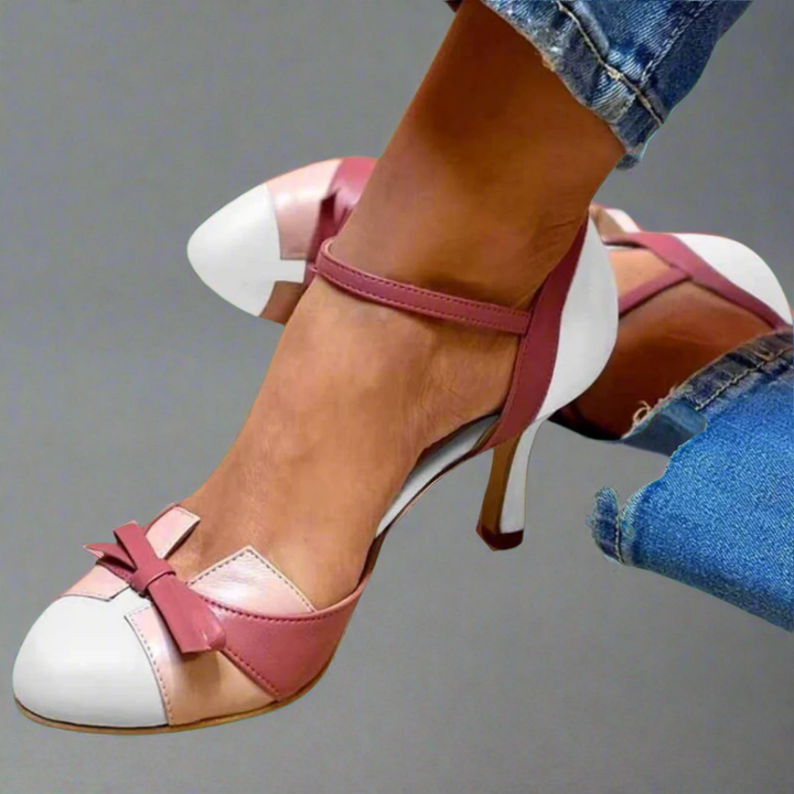 Raelynn - MULTICOLORED DECOLLETÉ WITH STRAP