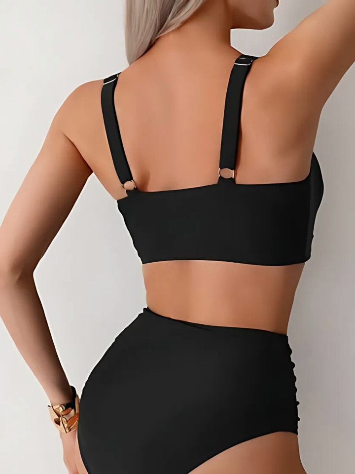 Molly – Bandeau Bikini with Ruffles