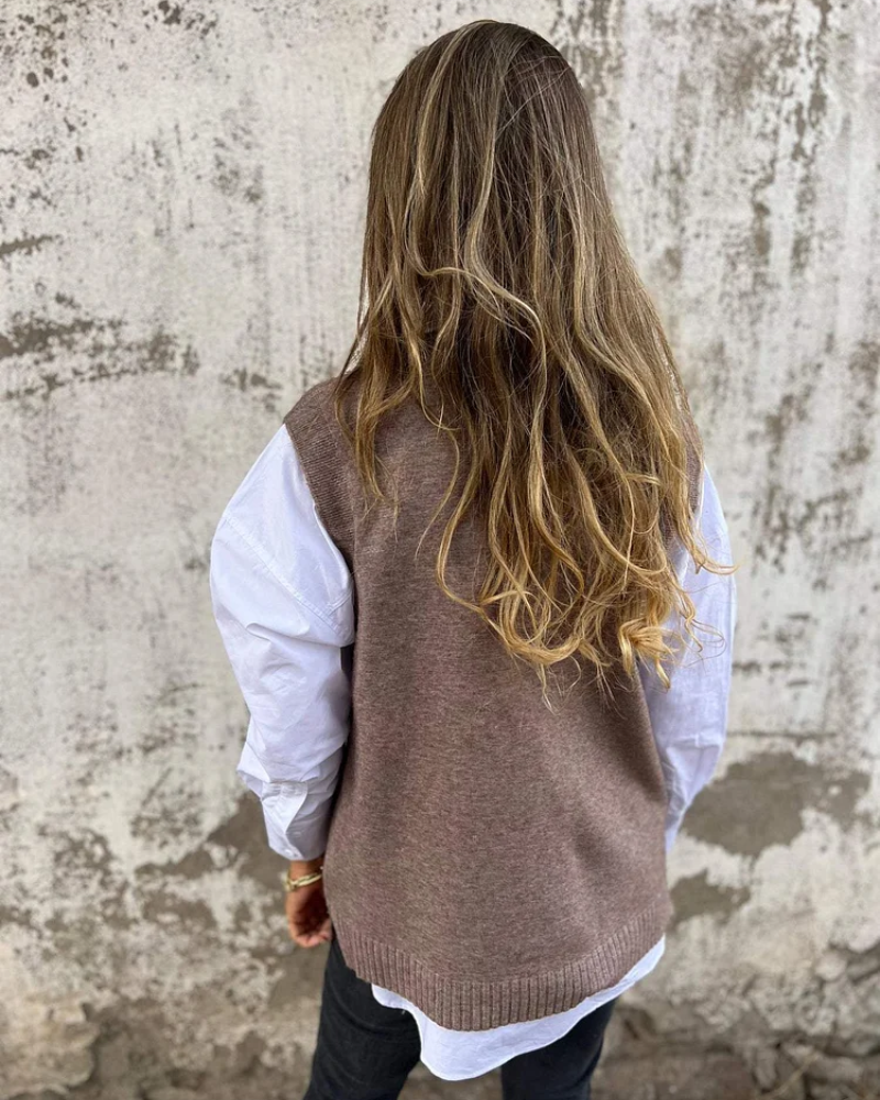 Emma - Knit Sweater Vest