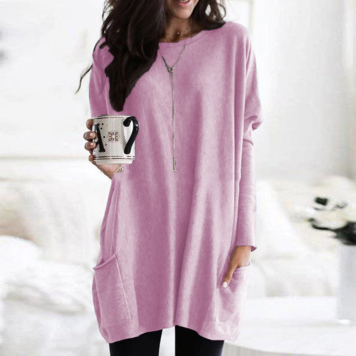 Charlotte - Oversized round neck Jumper for Women