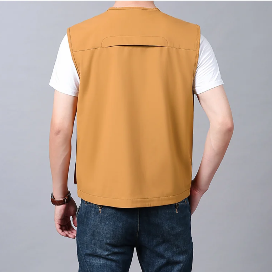 Hudson – Breathable cargo vest with multiple pockets