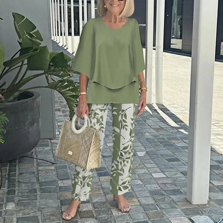 Kate – Trendy two-piece printed set