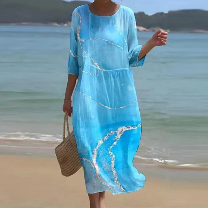 Teagan - Dresses that hide your tummy and highlight your elegance