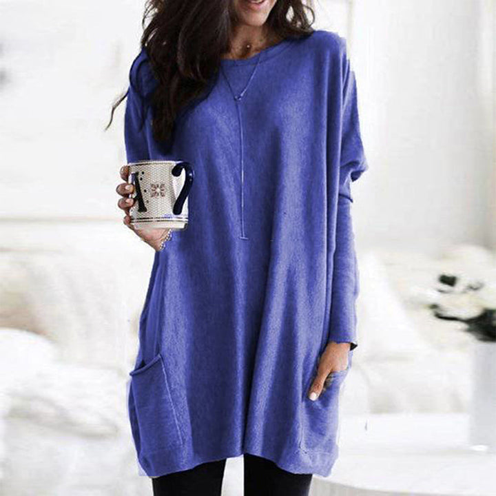 Charlotte - Oversized round neck Jumper for Women