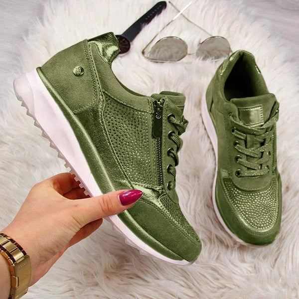 Kylie - Zip-Up Orthopedic Sneakers