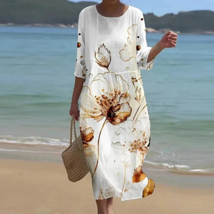 Teagan - Dresses that hide your tummy and highlight your elegance
