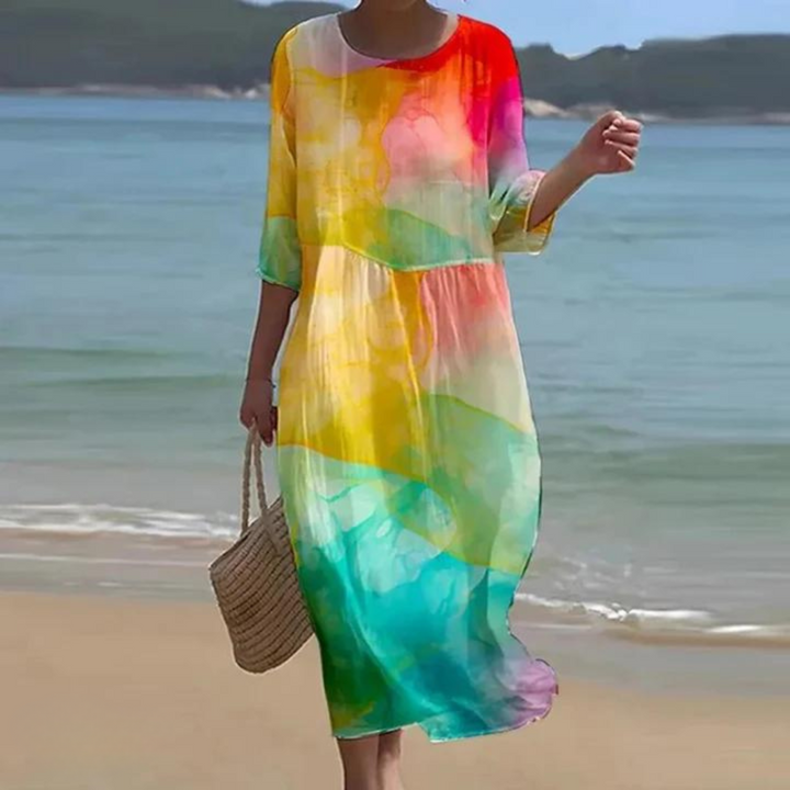 Teagan - Dresses that hide your tummy and highlight your elegance