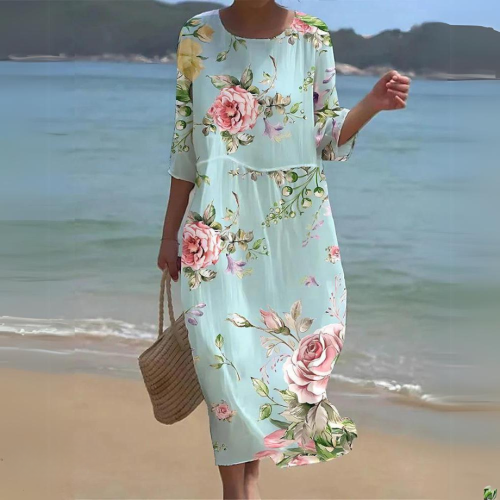 Teagan - Dresses that hide your tummy and highlight your elegance